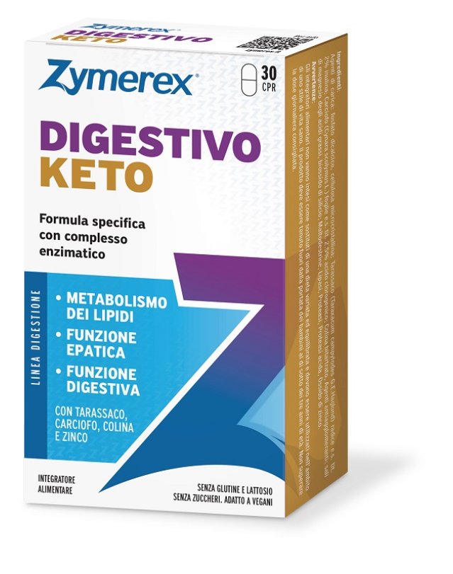 ZYMEREX DIGESTIVO KETO 30CPR ZYMEREX DIGESTIVO KETO 30CPR
