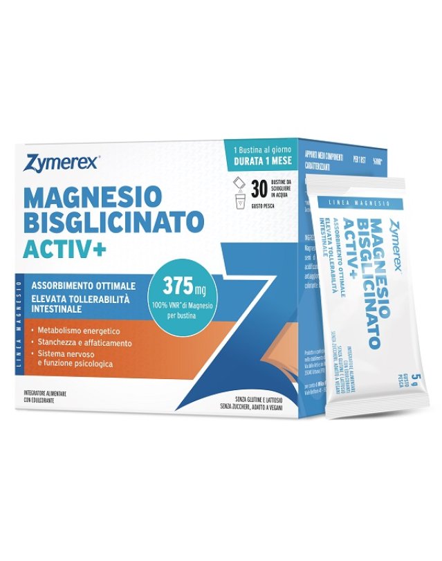 ZYMEREX MAGNESIO BISGLIC 30BUSTE ZYMEREX MAGNESIO BISGLIC 30BUSTE