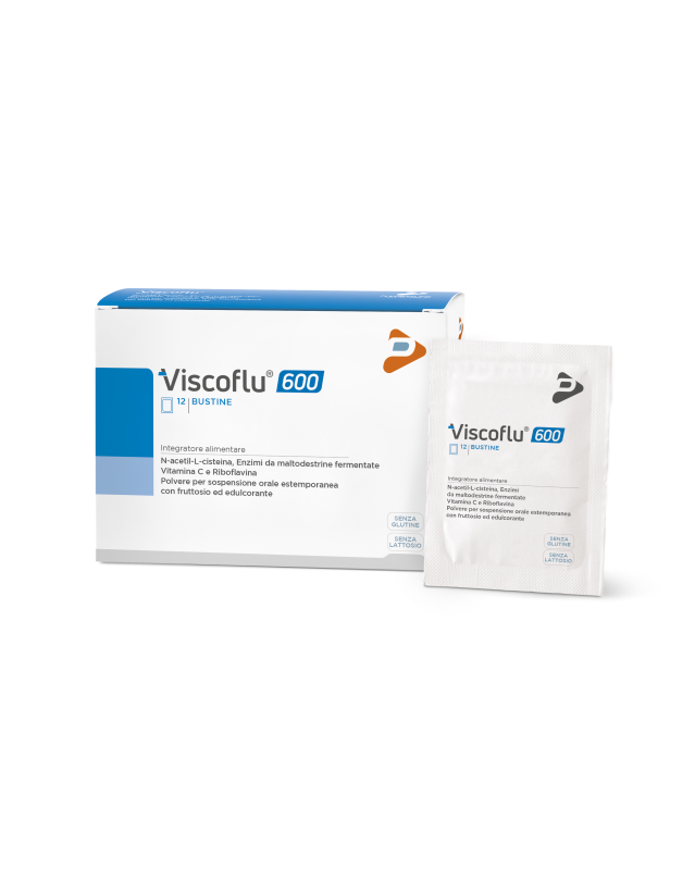 VISCOFLU 600 12BUSTE 3GR