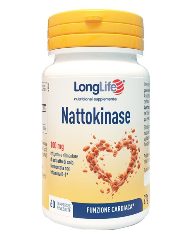 LONGLIFE NATTOKINASE 60 Cpr LONGLIFE NATTOKINASE 60 Cpr