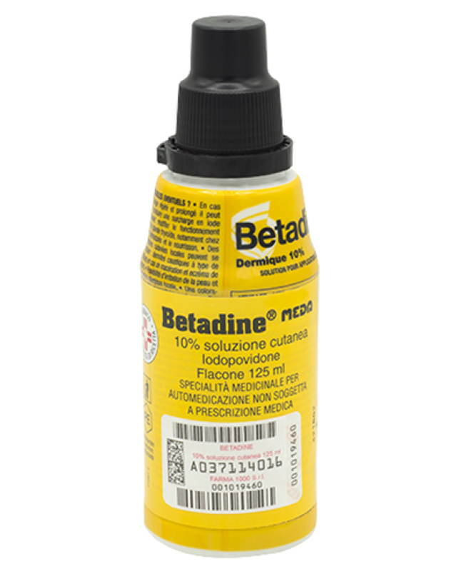 Betadine*soluz Cut 125ml 10% Betadine*soluz Cut 125ml 10%