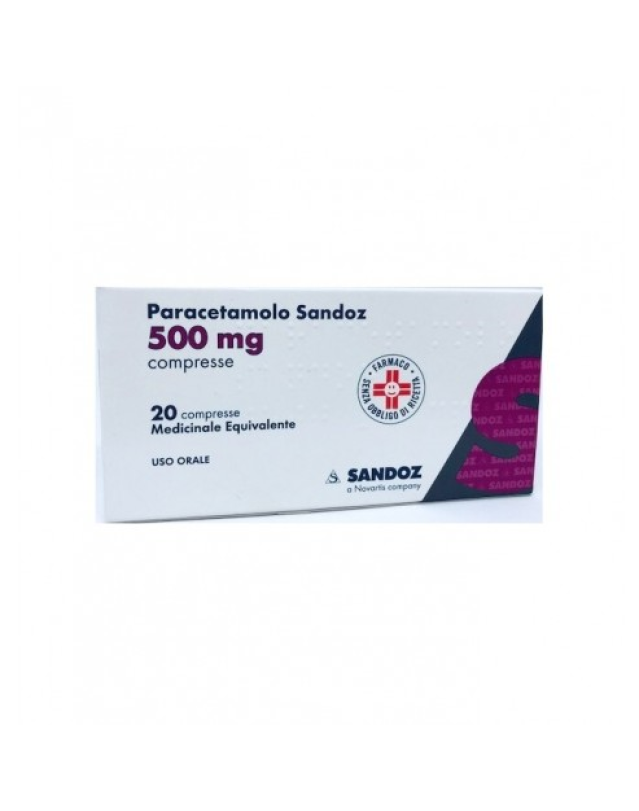 PARACETAMOLO  500mg 20Cpr SDZ