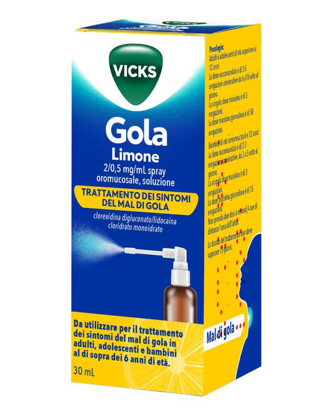 Vicks Gola*spr 30ml 2mg+0,5mg Vicks Gola*spr 30ml 2mg+0,5mg