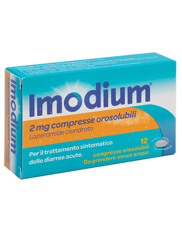 Imodium*12cpr Orosol 2mg