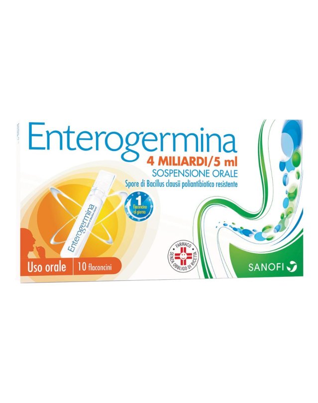 Enterogermina*os 10fl 4mld 5ml