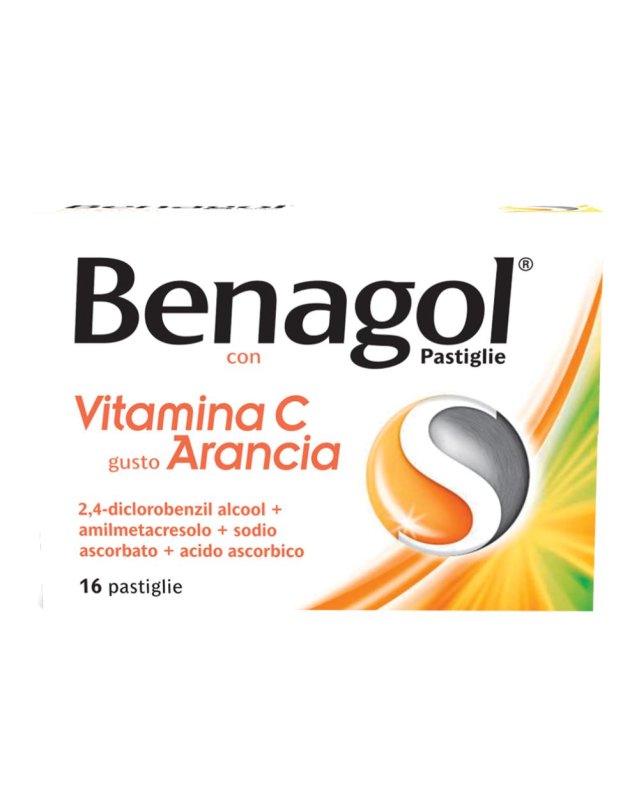 Benagol Vit C*16past Arancia