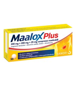 Maalox Plus*30cpr Mast