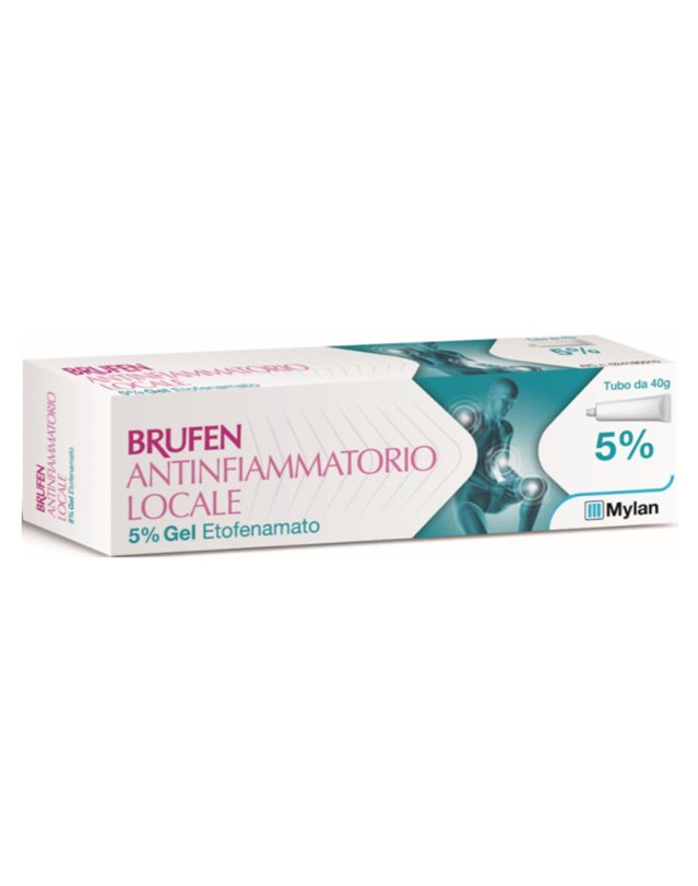 BRUFEN Antifiammat Gel 40gr 5%