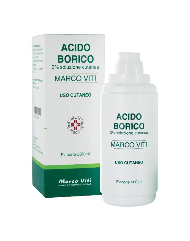 Acido Borico Mv*3% 500ml