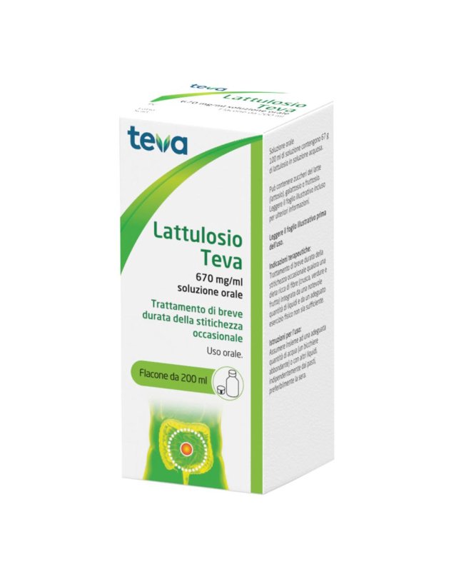 LATTULOSIO Scir.200ml TEVA