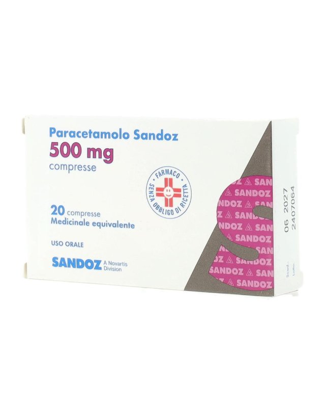 PARACETAMOLO  500mg 20Cpr SDZ