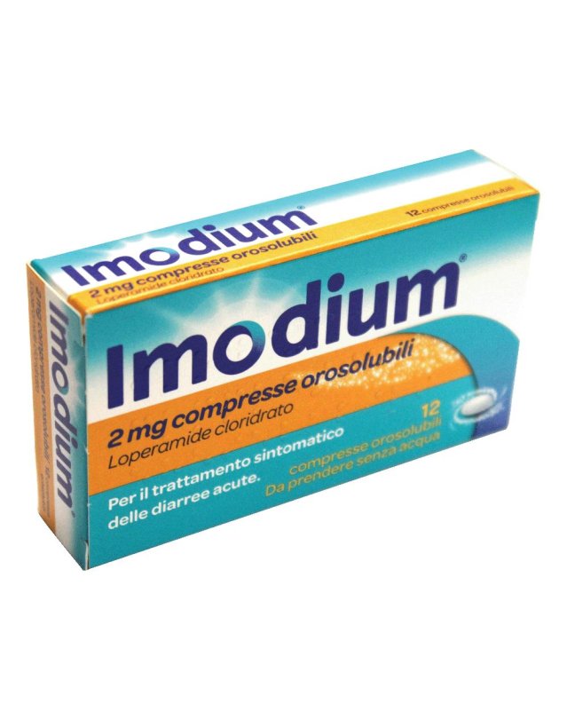 IMODIUM 12CPR OROSOL 2MG GMM