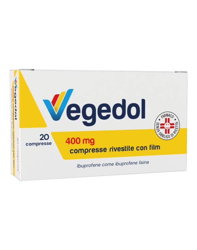 Vegedol*20cpr Riv 400mg
