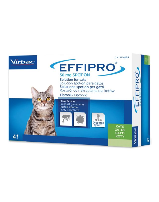 EFFIPRO Spot-On  4 Pip.Gatto