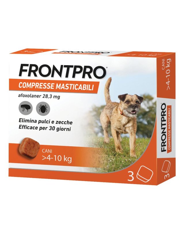 Frontpro*3cpr 4-10kg 28,3mg