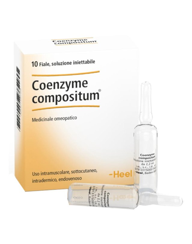 Coenzyme Compositum 10 Fiale da 2,2ml Heel- prodotto omeopatico antiossidante