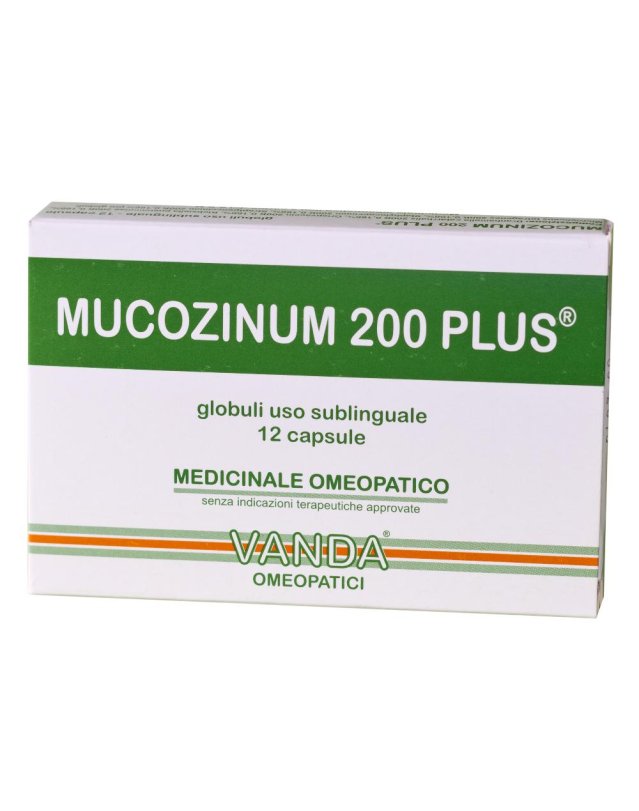 MUCOZINUM 200 PLUS 12CPS