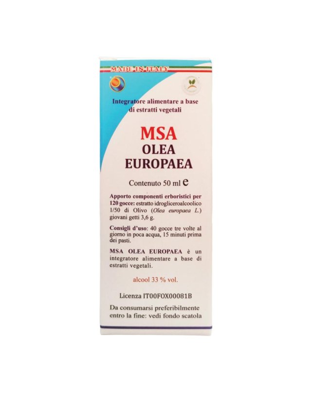 MSA OLEA EUROPEA 50ML