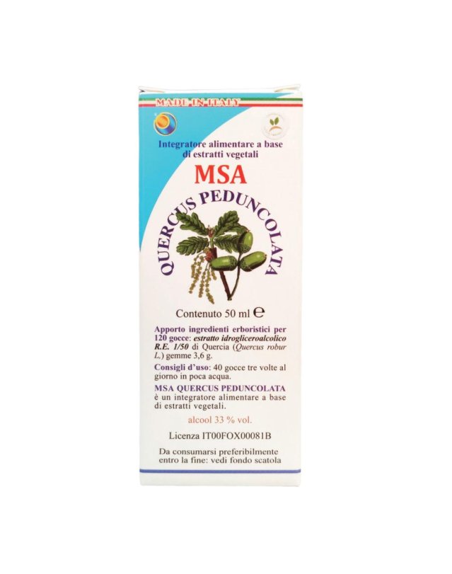 MSA QUERCUS PEDUNCOL 50ML