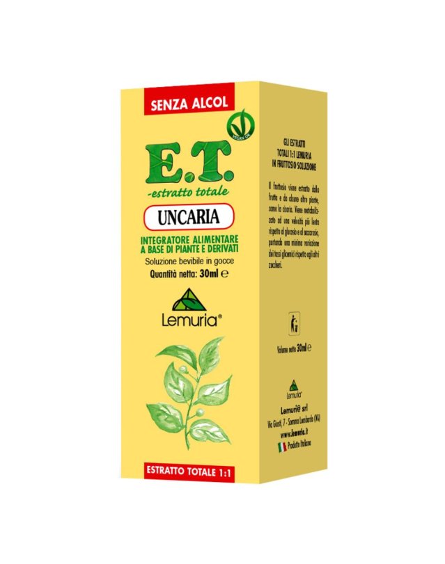 UNCARIA E.T. 30ML LEMURIA