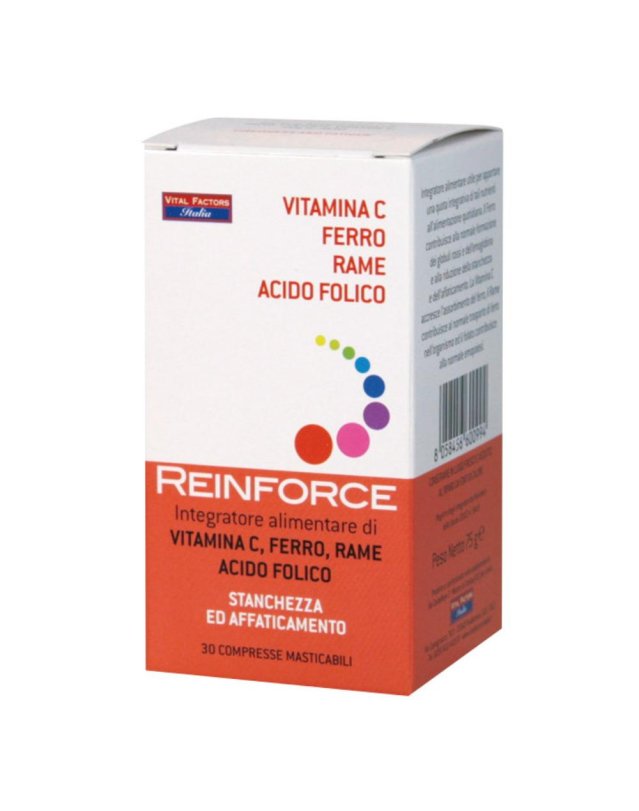 REINFORCE FE+RAME+VIT C 30CPR