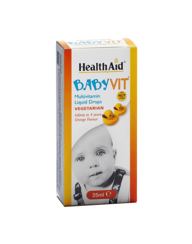 HEALTH AID*BABY VIT 25ML