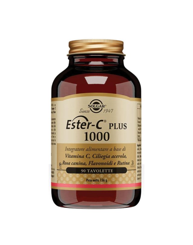 ESTER C PL 1000 VIT C 90T SOLGAR