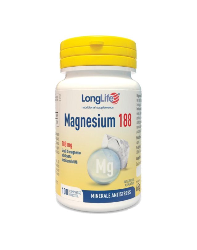 LONGLIFE MAGNESIUM 188 100CPR