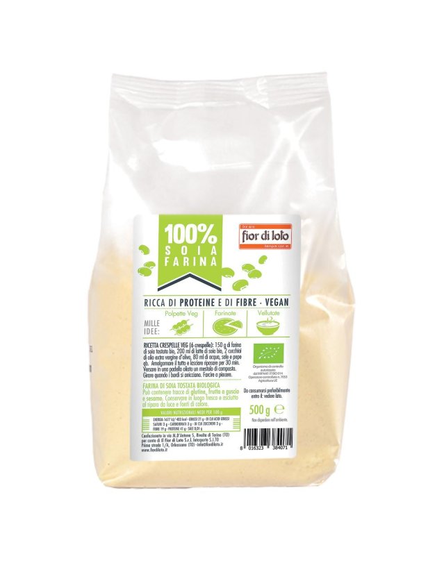 FARINA INTEGR SOJA 500G FDL