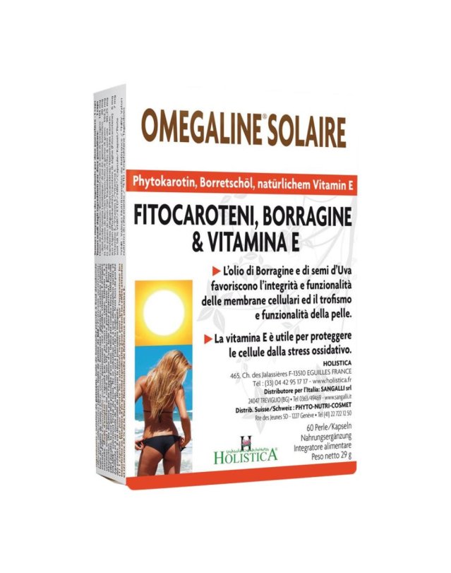 OMEGALINE SOL HOLISTICA 60CPS