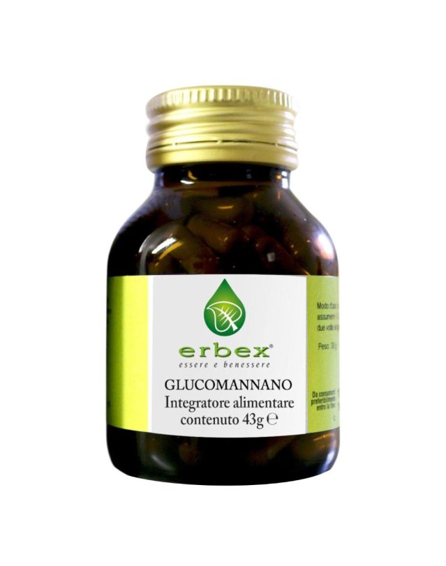 GLUCOMANNANO 100CPS 430MG ERBEX