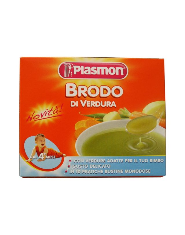 PLASMON Brodo Liquido 4x125ml