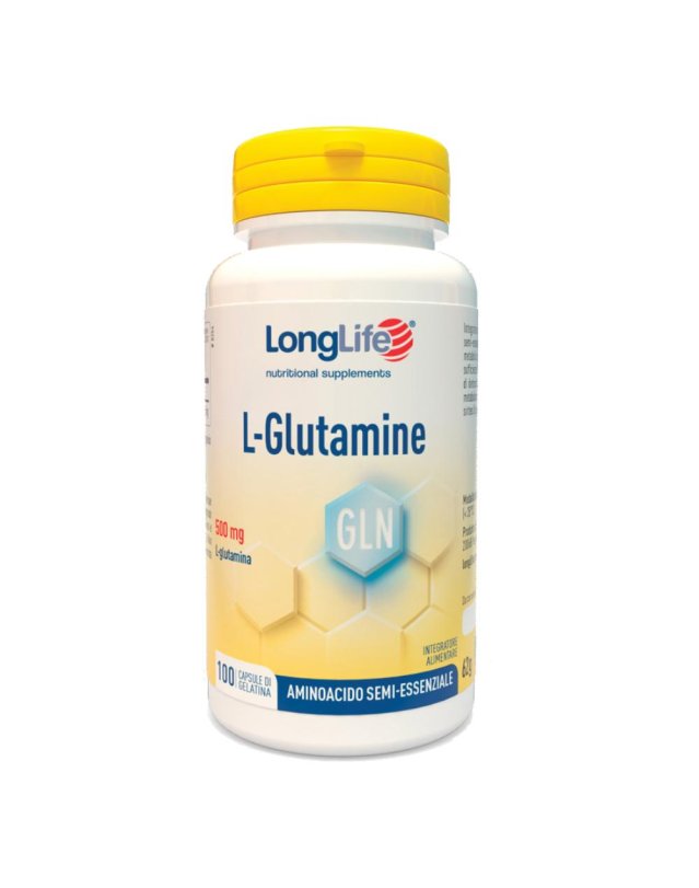 LONGLIFE L-GLUTAMINE 100 Cps