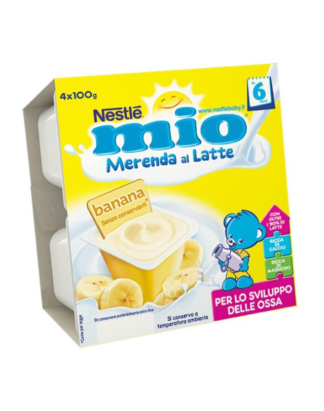 MIO Mer.Latte Banana 4x100g