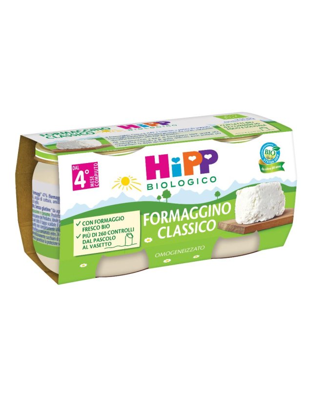 HIPP FORMAGGINO PARMIGIANO 2X80G