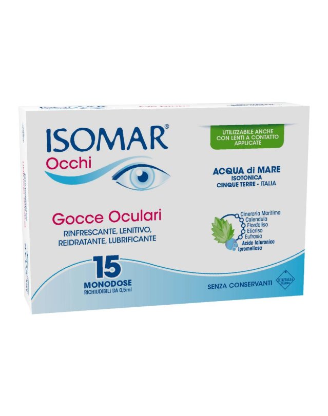 ISOMAR Occhi 15fl.m-dose 0,5ml