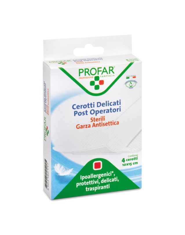 PROFAR MED POSTOP 10X15CM 4PZ