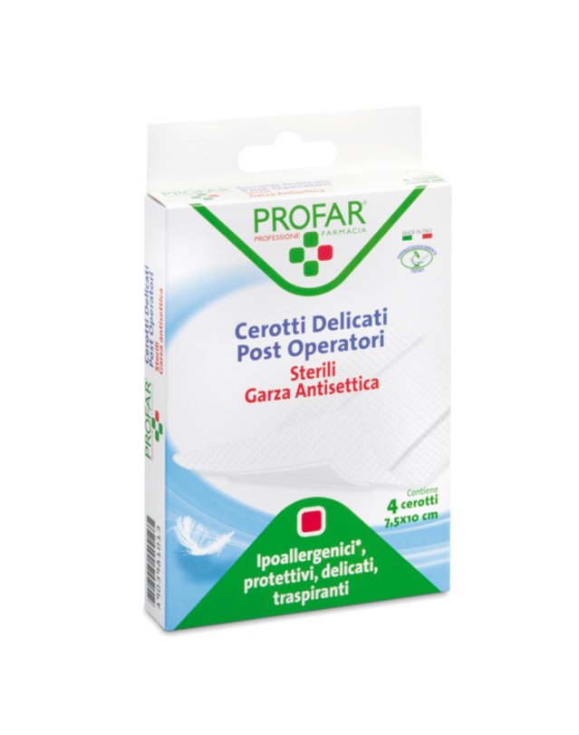 PROFAR MED POSTOP 7,5X10CM 4PZ