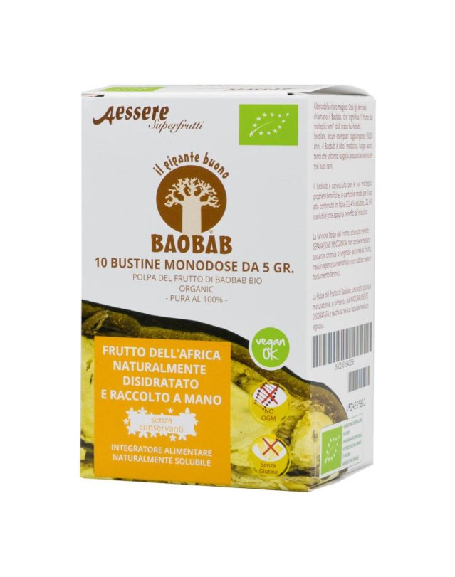 BAOBAB AESSERE POLPA BIO 10X5G