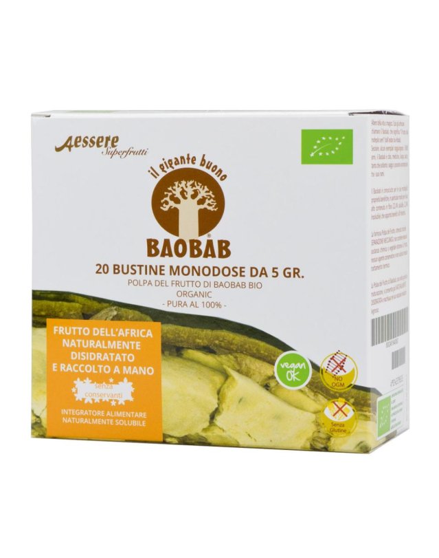 BAOBAB AESSERE POLPA BIO 20X5G