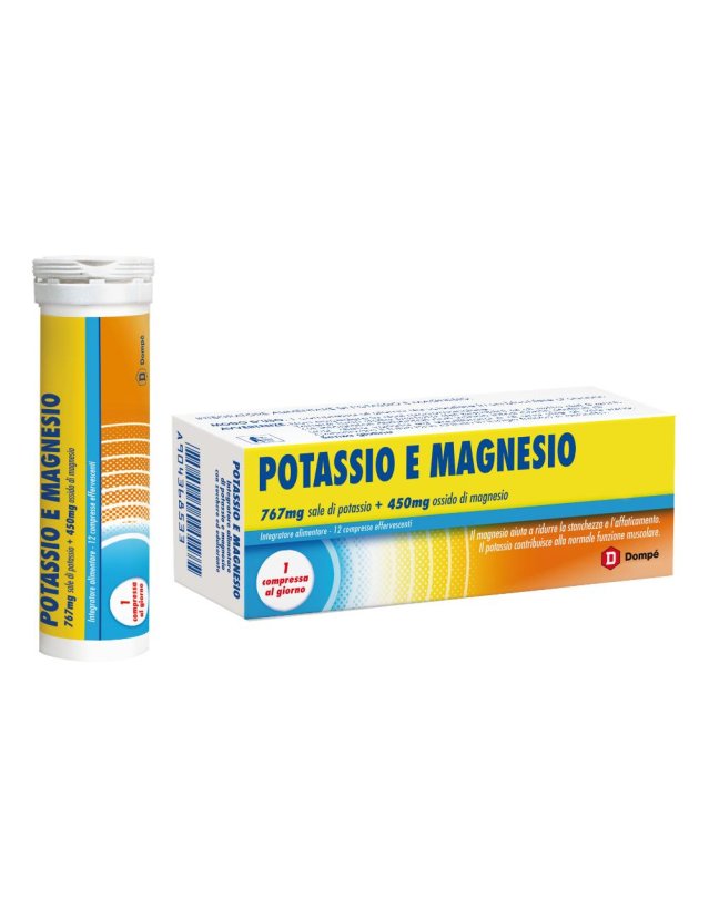 POTASSIO+MAGNESIO 12CPR