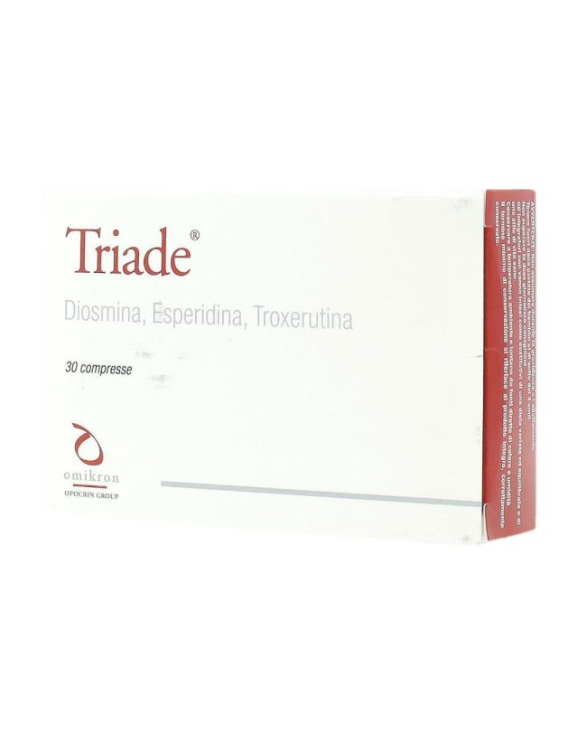 Triade Integratore Microcircolo 30 Compresse Triade Integratore Microcircolo 30 Compresse