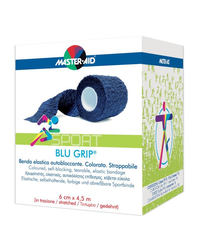 MASTER AID Sport Blu Grip6x4,5