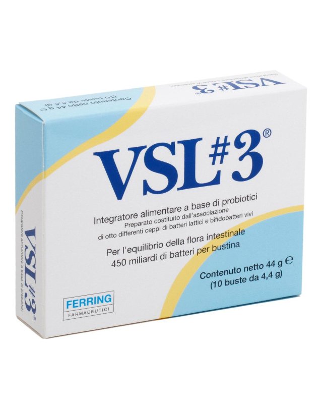 Vsl3 10 bustine da 4,4 g- integratore alimentare probiotico