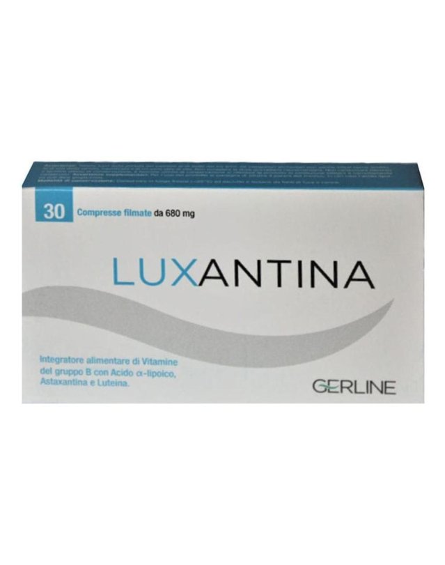 Luxantina 30 Compresse - Benessere della Vista e Antiossidante