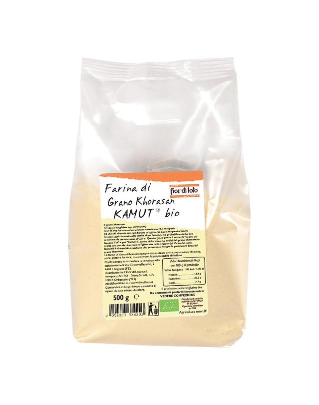 Farina Bianca Di Grano Khorsan Kamut Tipo 0 Bio 500 Gr