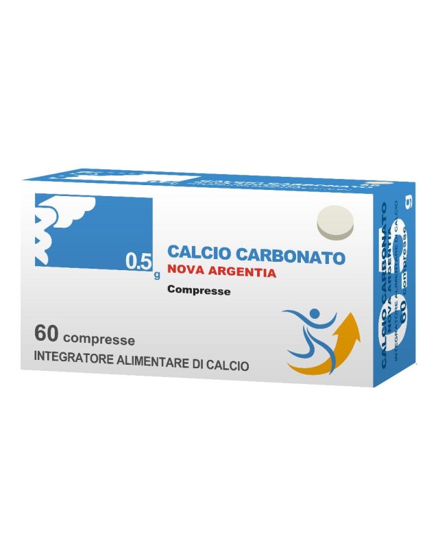 CALCIO CARB 0,5G 60CPR ARG