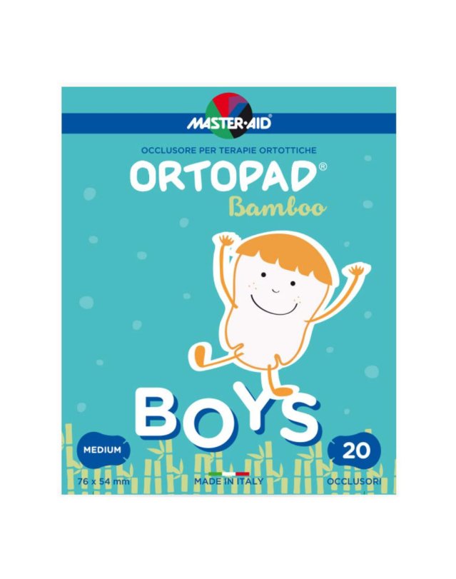 ORTOPAD CER OCUL BOYS MED 20PZ