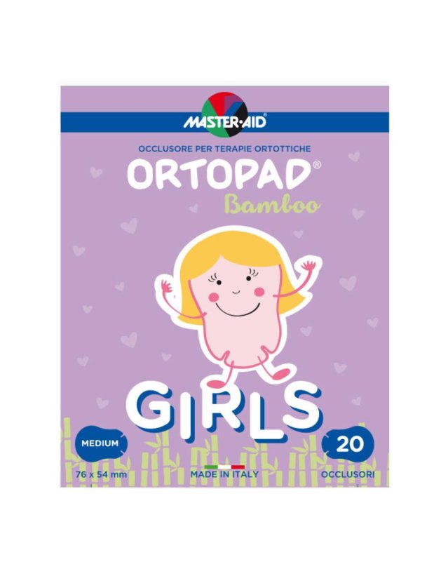 ORTOPAD CER OCUL GIRLS MED 20PZ