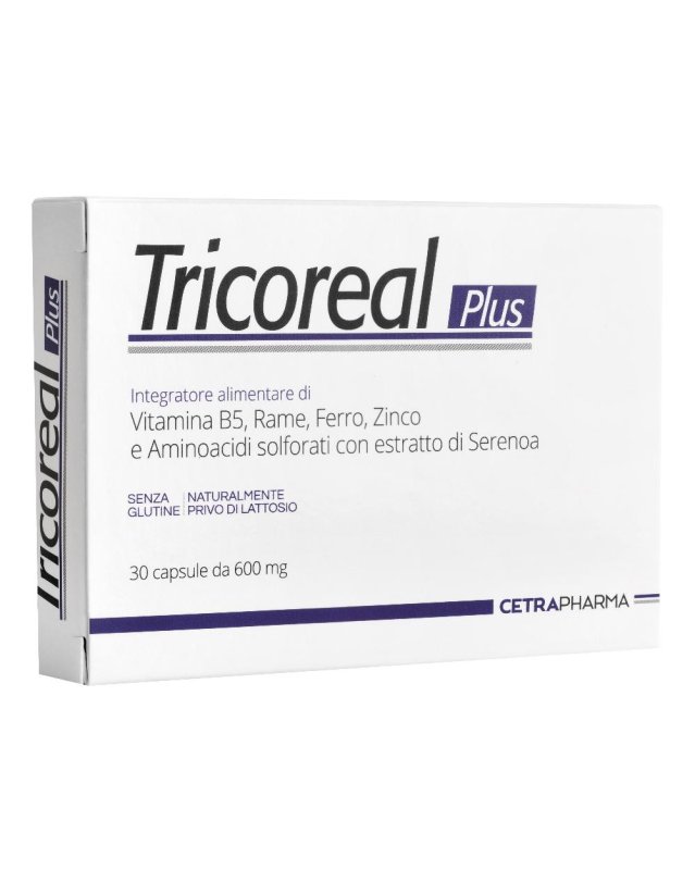 TRICOREAL PLUS 30CPS 600MG